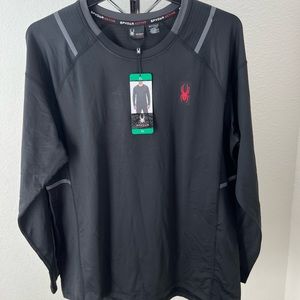 New Spyder Men's Active Long Sleeve Tee